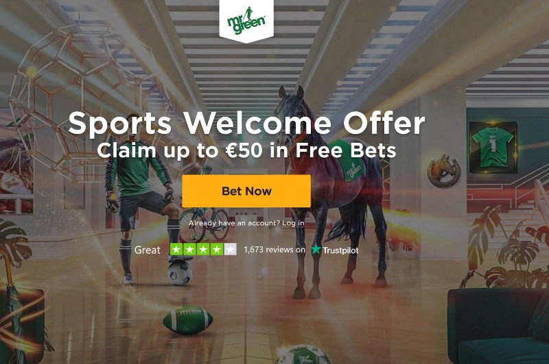 Mr Green Sports Welcome Offer