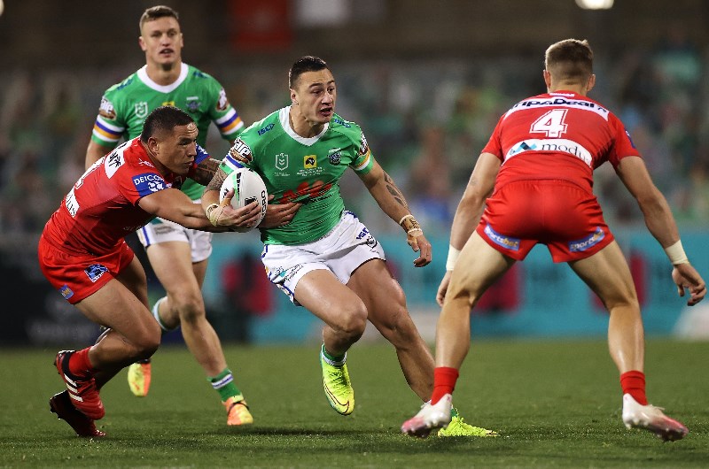 NRL ScoreCentre: Canberra Raiders defeat St George Illawarra