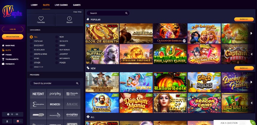 jvspin промокод casino