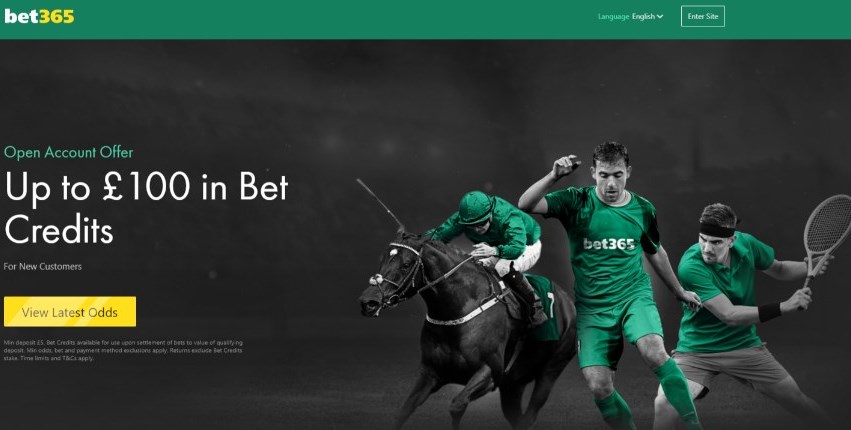 Bet365 Bonus 100 Offer