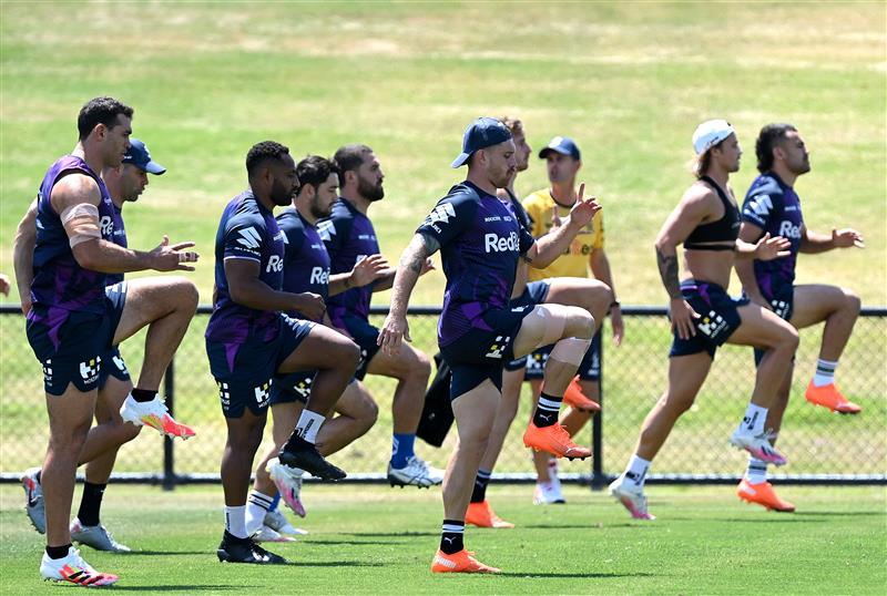 Melbourne Storm 2020 Pre-Grand Final Training Session ...