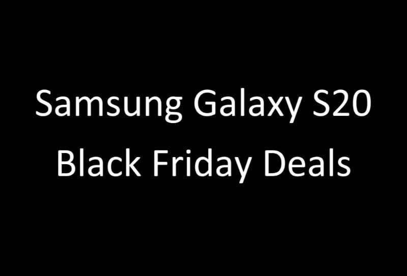 black friday deals samsung s20