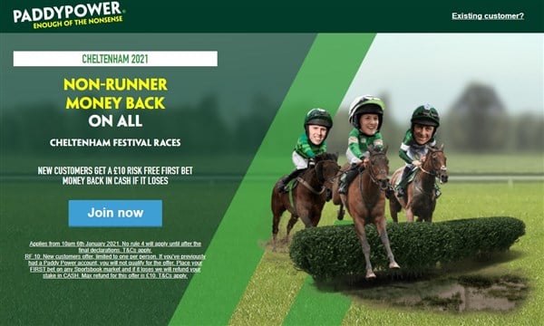 Paddy Power Go Non Runner No Bet On All Races At 2021 Cheltenham Festival