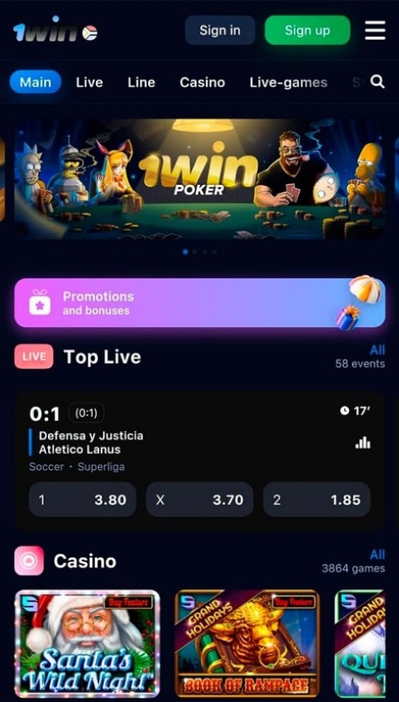 Download and Install 1Win 1win casino Mobile App for Android and iOS 1WIN