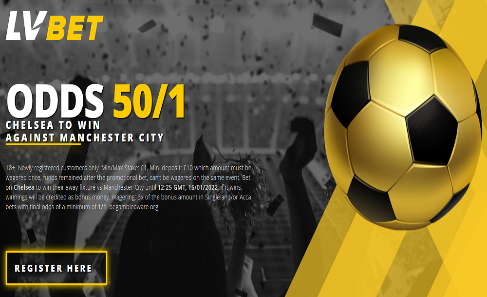 Chelsea v Man City: Get free bets & price boost on City win